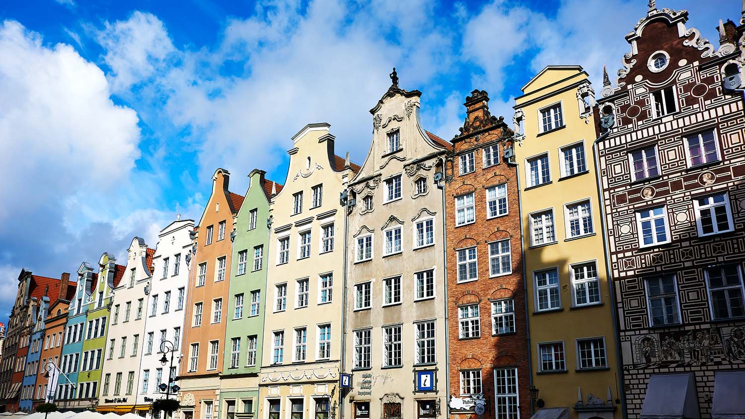 Gdansk huisjes Gdansk