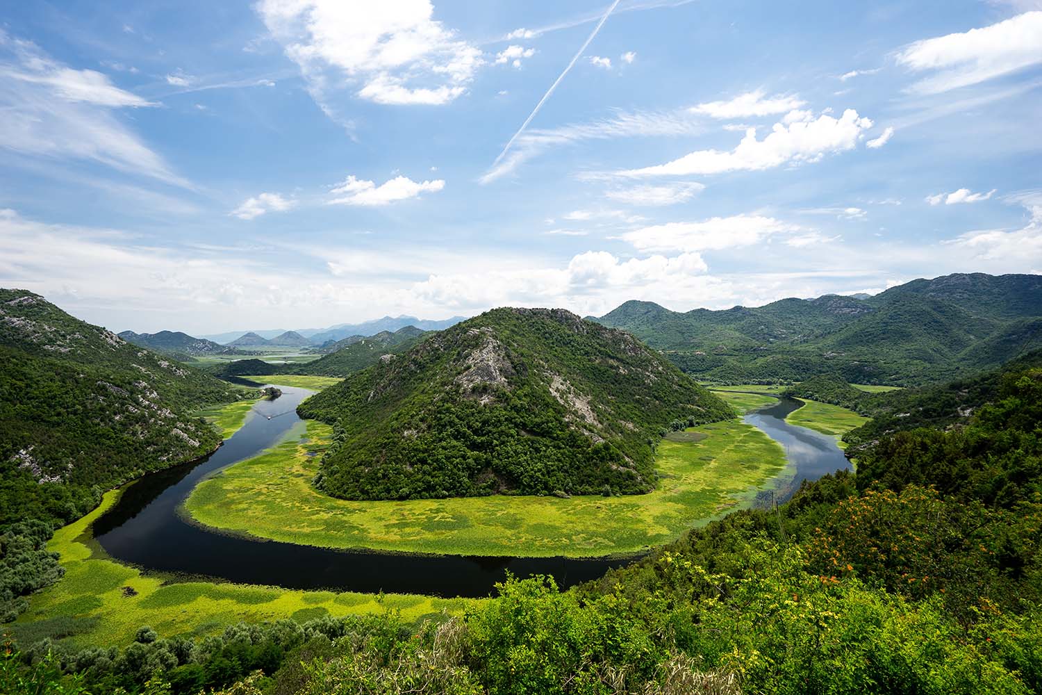 skadar lake national park montenegro