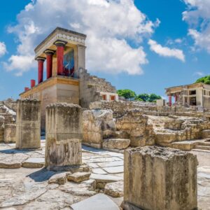 Knossos paleis Kreta